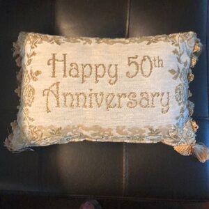Anniversary Pillow